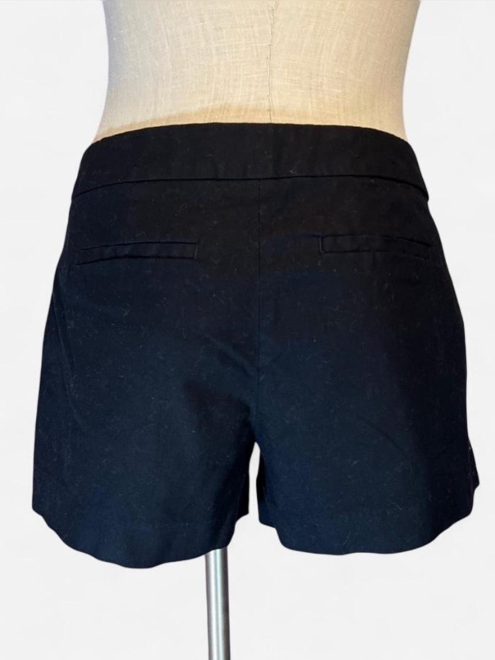 SALE thru 5/25❣️Banana Republic Black Hampton Fit Chino Shorts w Stretch • NWOT